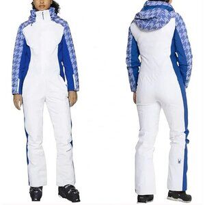 NEW $550 Spyder Power Snowsuit! Primaloft Insulated Waterproof 1 Piece Ski Suit